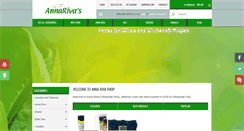 Desktop Screenshot of annarivas.net
